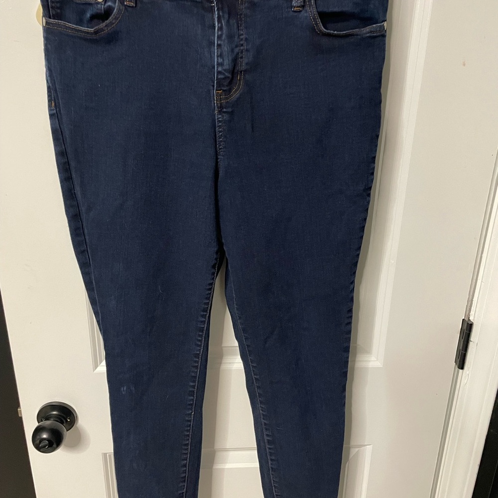 Eloquii Dark Blue Skinny Jeans